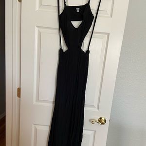 Maxi dress with cut outs